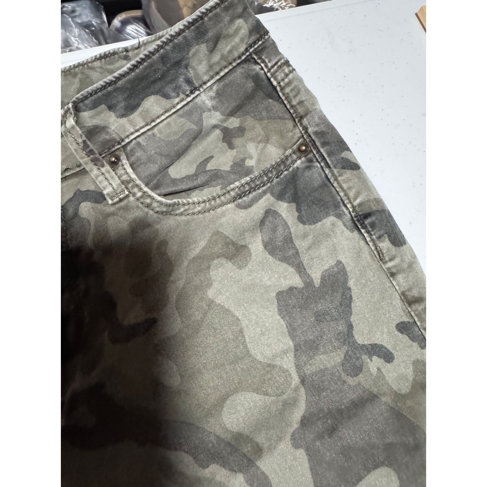 Louna Womens Size 27 Camo Skinny Jeans Stretch Military Prints Pants - Picture 5 of 13